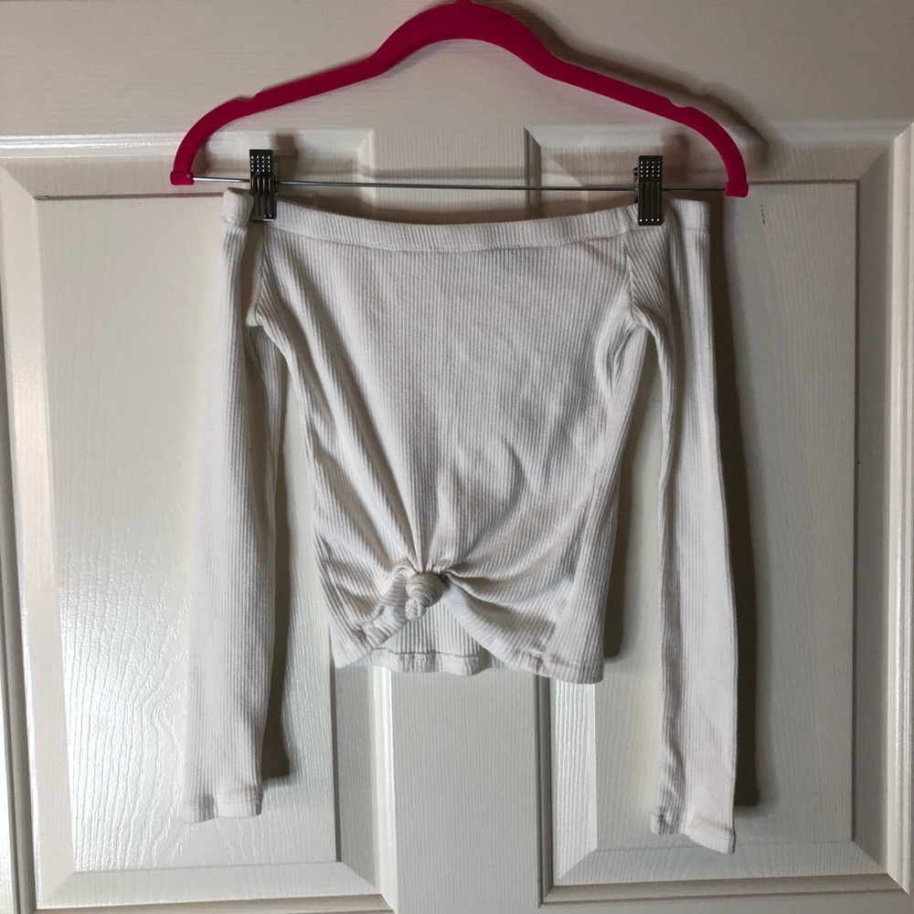 Fashion Nova off the shoulder crop top